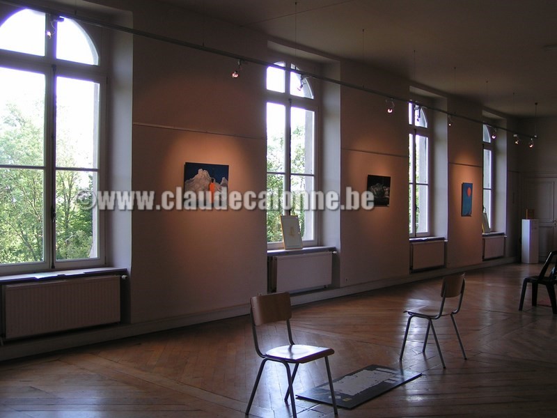 Château de Bourgogne, Claude CALONNE, exposition Claude CALONNE, Estaimbourg, Belgique