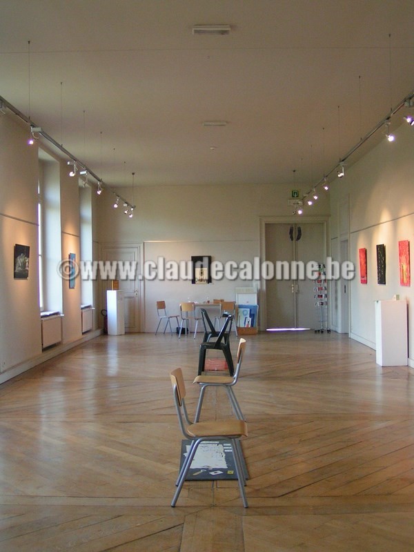 Château de Bourgogne, exposition Claude CALONNE, Claude CALONNE, Estaimbourg, Belgique,