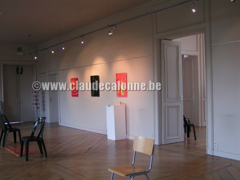 Château de Bourgogne, exposition Claude CALONNE, Claude CALONNE, Estaimbourg, Belgique,