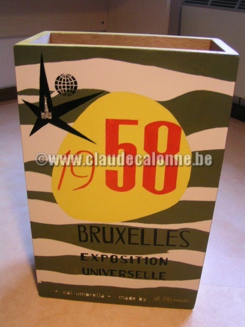 EXPOSITION UNIVERSELLE BRUXELLES 1958, union match, claude calonne, lucien deroeck, claude calonne,