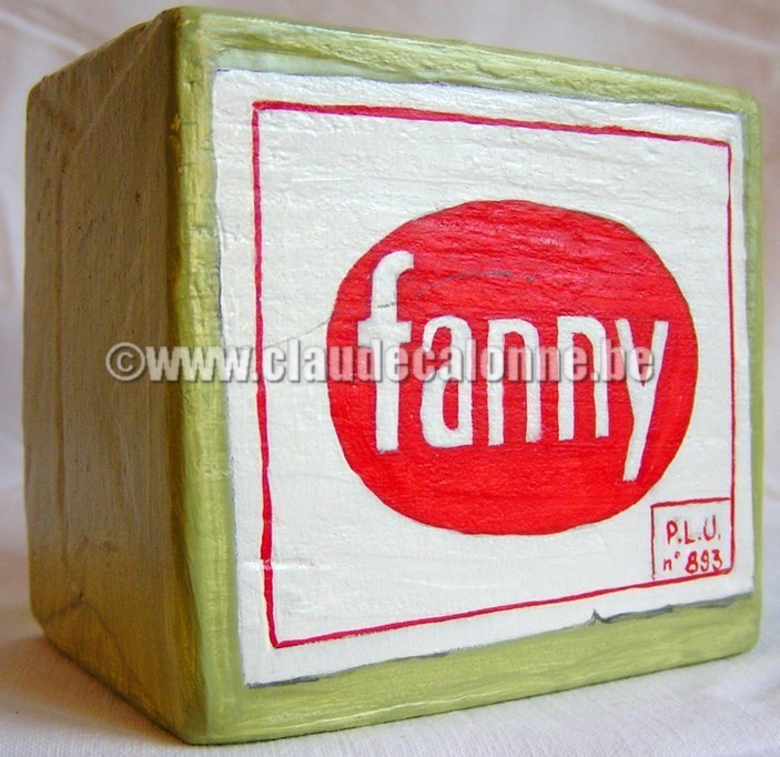 emballage boites d'allumetes fanny, bois massif, huile sur bois, claude calonne,