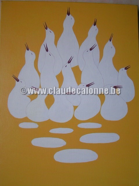 la leçon de musique, chorale, fanfare, oiseaux, 