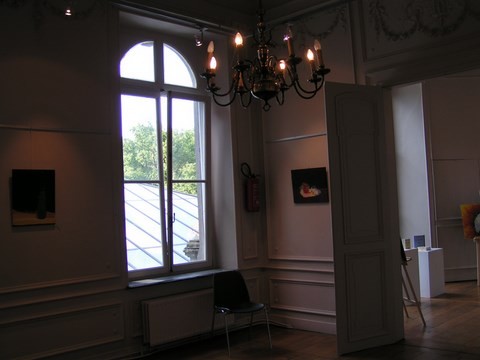 Château de Bourgogne, exposition, Claude CALONNE,  Estaimbourg, Belgique,