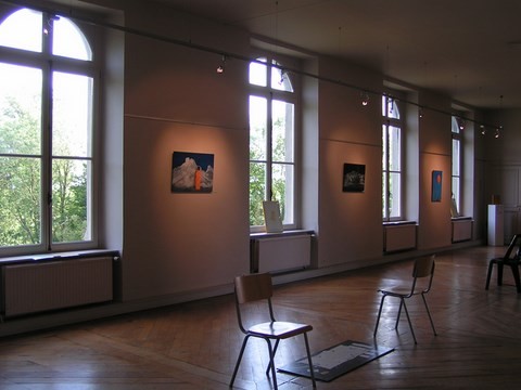 Château de Bourgogne, Claude CALONNE, exposition Claude CALONNE, Estaimbourg, Belgique