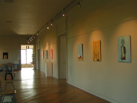 Château de Bourgogne, exposition Claude CALONNE, Claude CALONNE, Estaimbourg, Belgique,