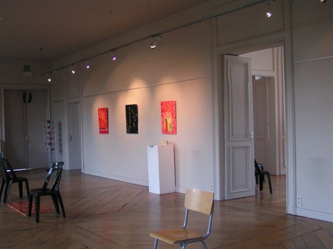 Château de Bourgogne, exposition Claude CALONNE, Claude CALONNE, Estaimbourg, Belgique,